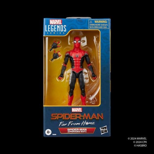 Marvel Legends Spider- Man lejos de casa traje mejorado