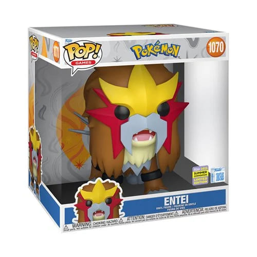 Pokemon Entei Jumbo 10-Inch Funko Pop