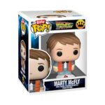 Marty McFly y Time Machine Funko Bitty Pop - Imagen 2