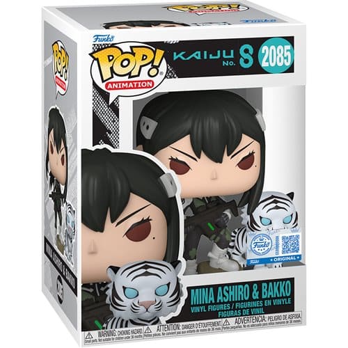 Funko Pop Mina Ashiro & Bakko Exclusivo