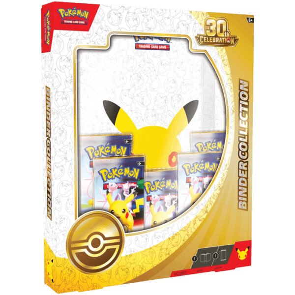 Binder Collection 30th Celebration Pokémon TCG en Inglés en Pasto  Asgard Store